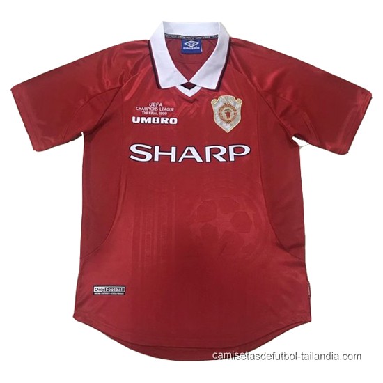 1ª Camiseta Manchester United Retro 1999-2000 - Haga un click en la imagen para cerrar